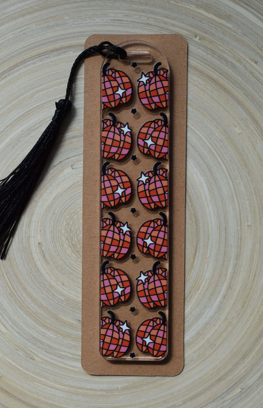 Lesezeichen Acryl - Disco Pumpkin