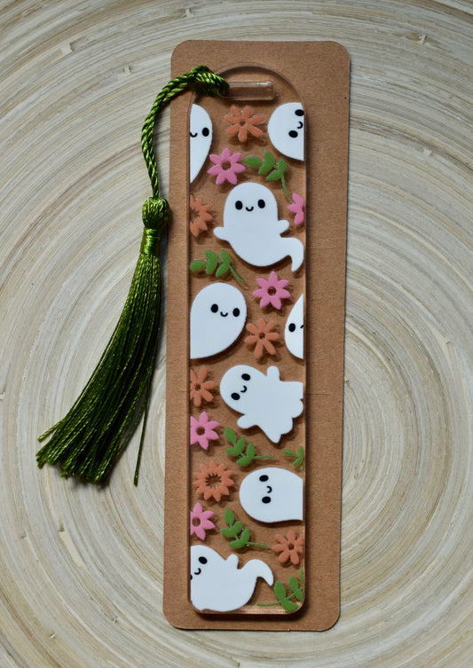 Lesezeichen Acryl - Spooky Blossom