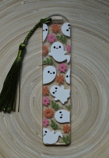 Lesezeichen Acryl - Spooky Blossom