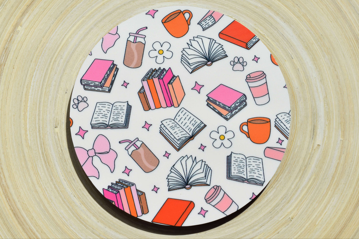 Untersetzer - Booklover