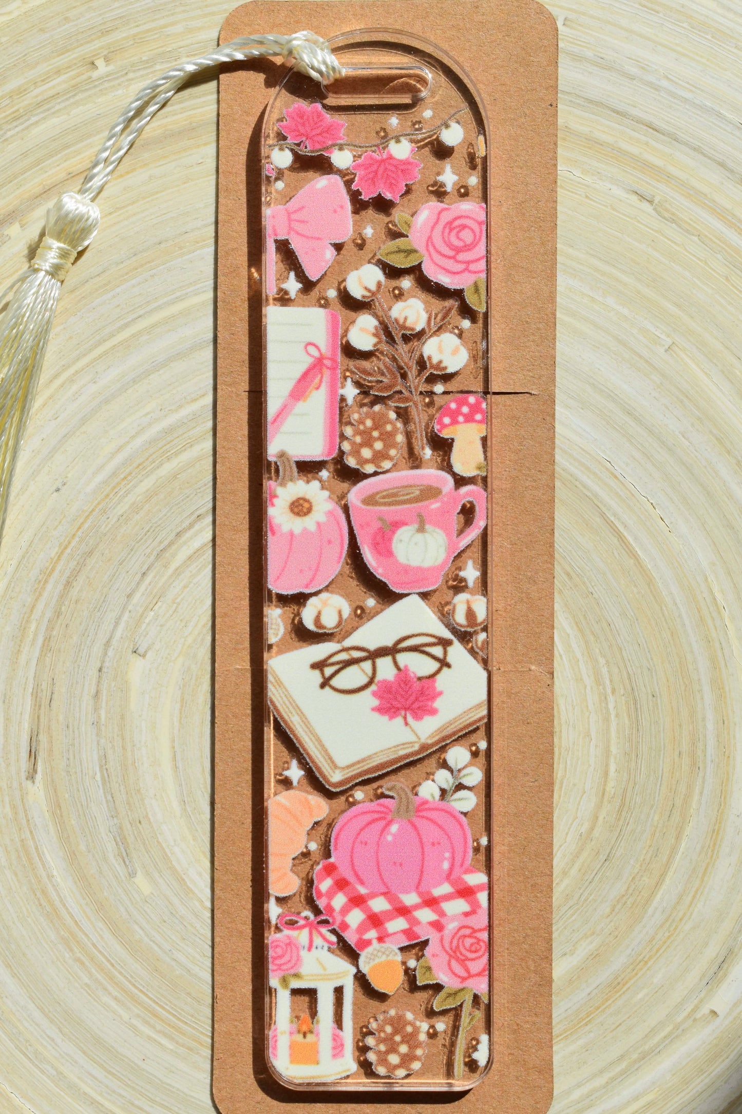 Lesezeichen Acryl - Pink Chestnut Spell