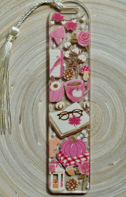 Lesezeichen Acryl - Pink Chestnut Spell