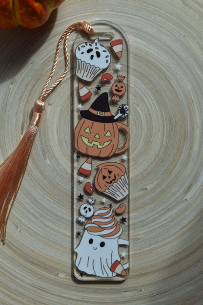 Lesezeichen Acryl - Ghost Latte