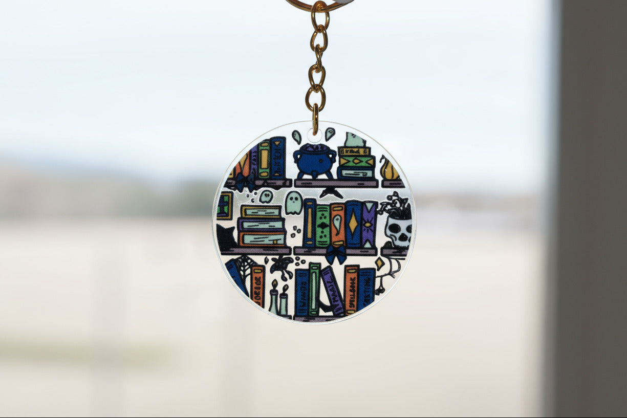 Acryl Schlüsselanhänger - Midnight Library