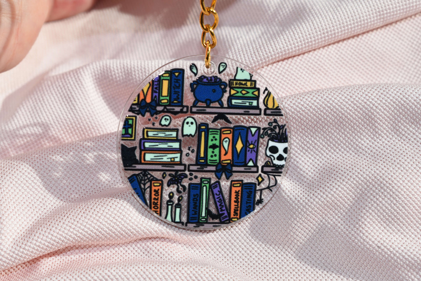 Acryl Schlüsselanhänger - Midnight Library