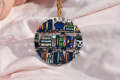 Acryl Schlüsselanhänger - Midnight Library