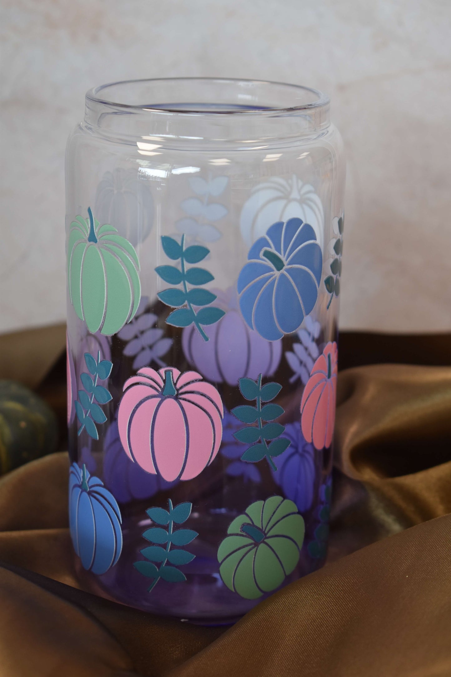 Ombré Trinkglas - "Midnight Mist"