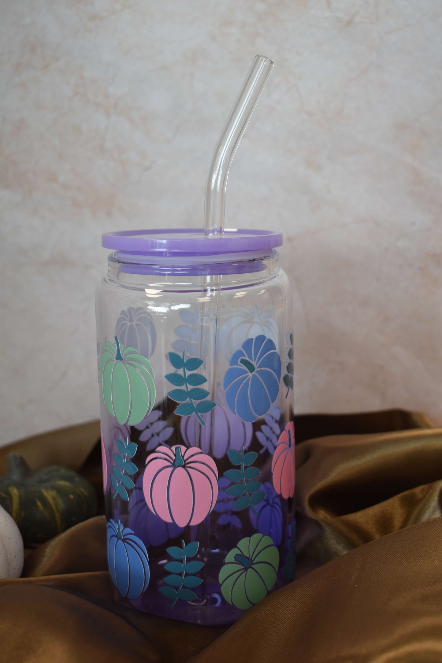 Ombré Trinkglas - "Midnight Mist"