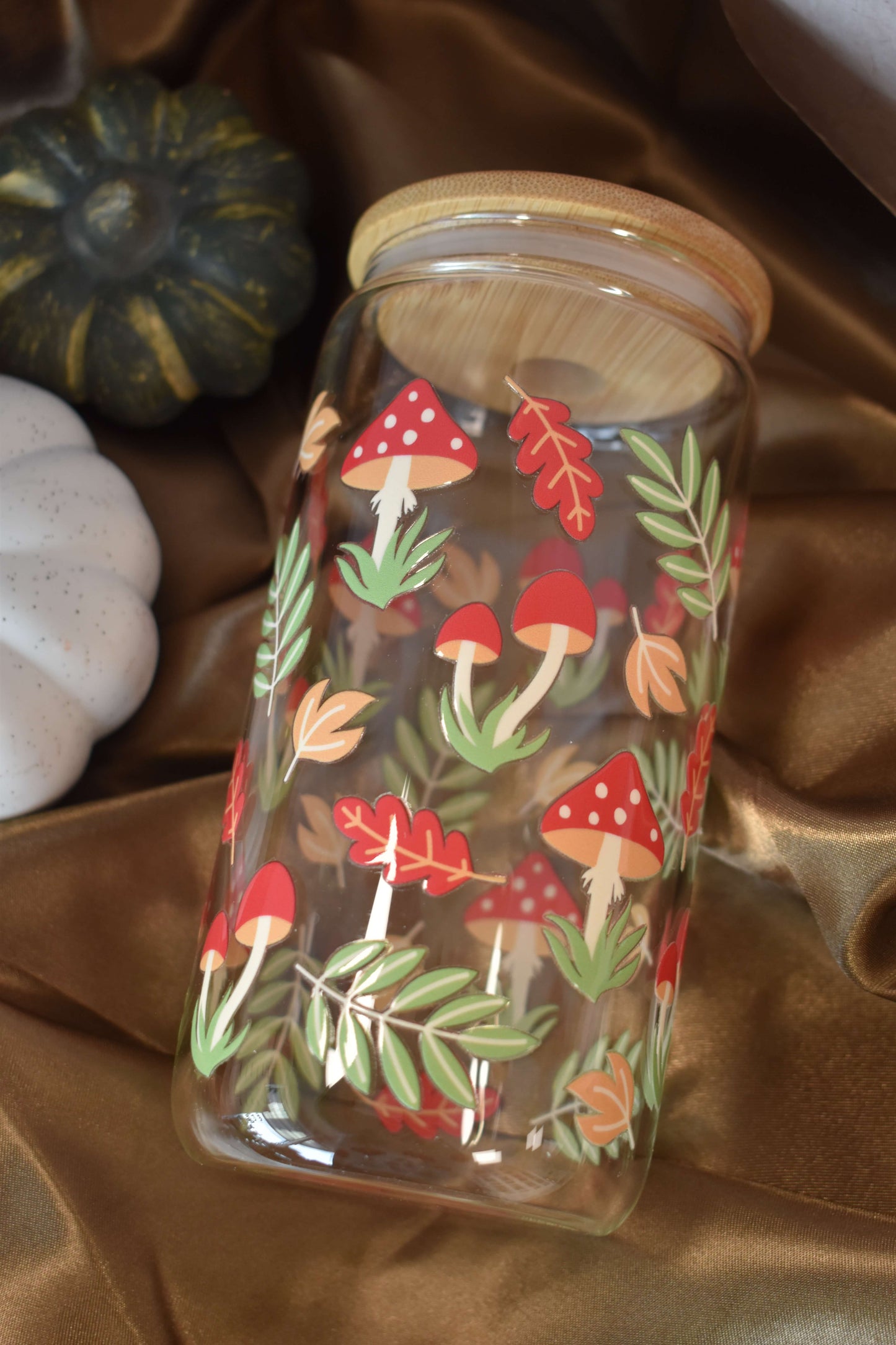 Drinking glass - "Forest Magic"