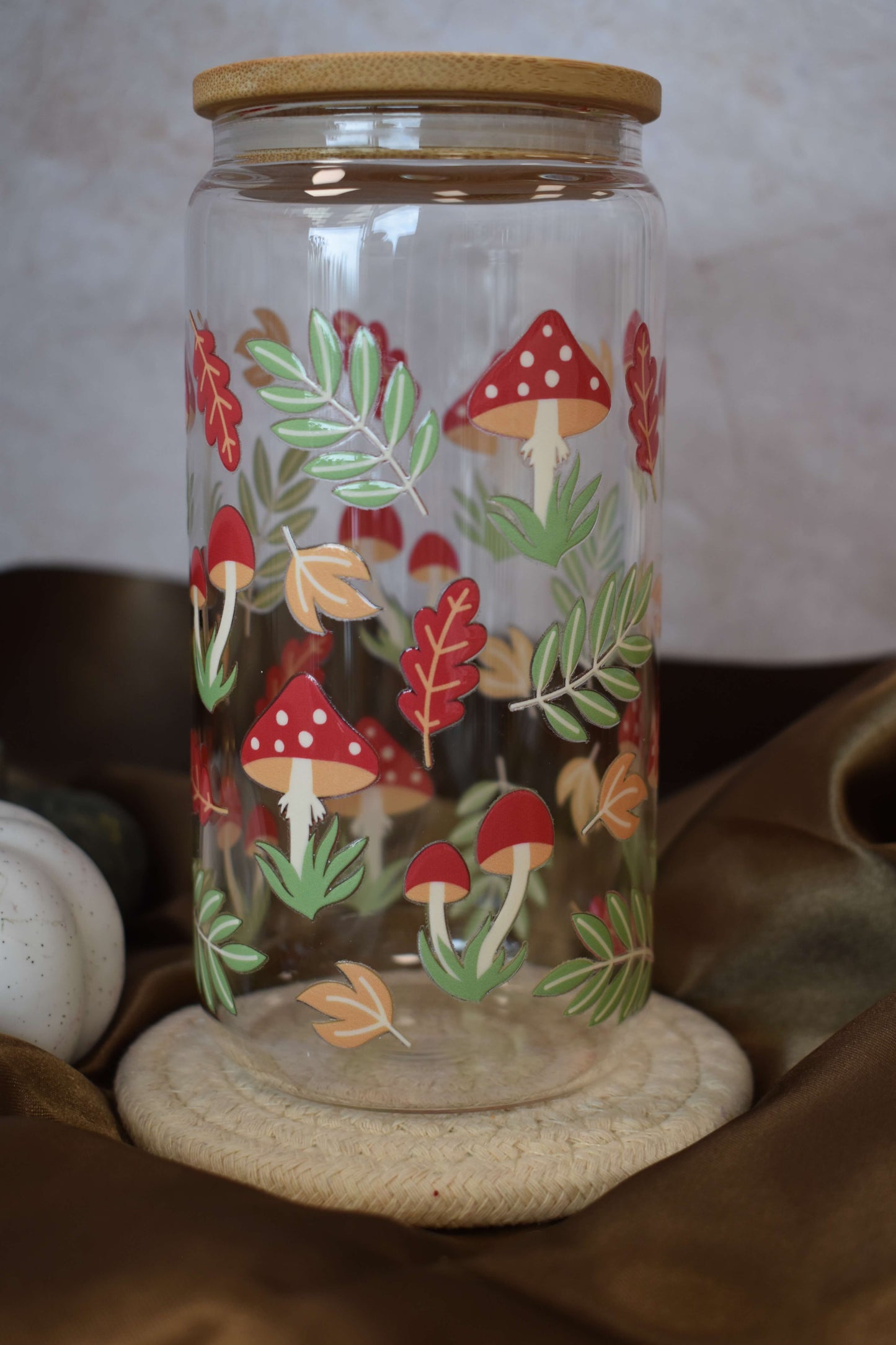 Drinking glass - "Forest Magic"