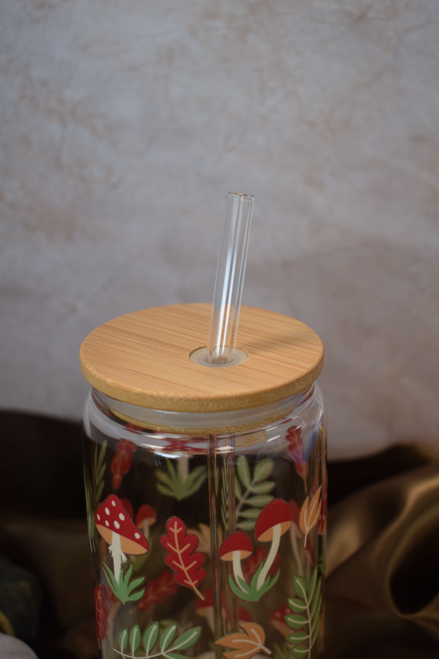 Drinking glass - "Forest Magic"