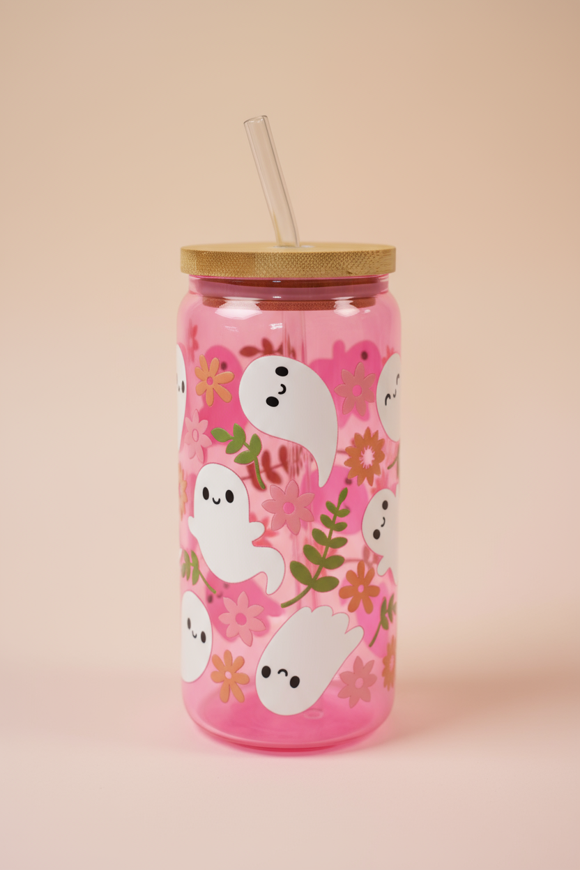 Trinkglas - "Spooky Blossom"