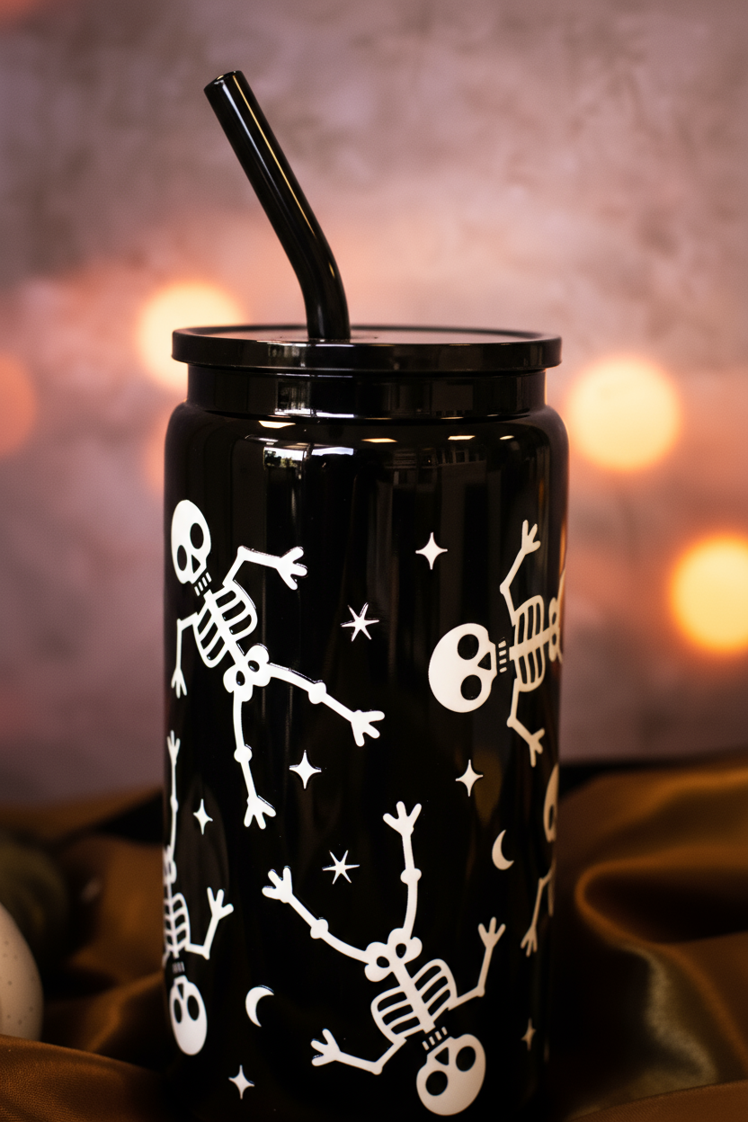 Trinkglas Solid - "Dance of Bones"