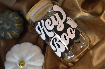 Trinkglas - "Hey Boo"