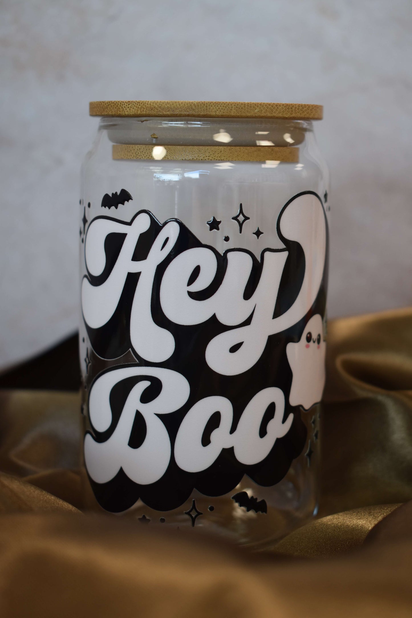 Trinkglas - "Hey Boo"