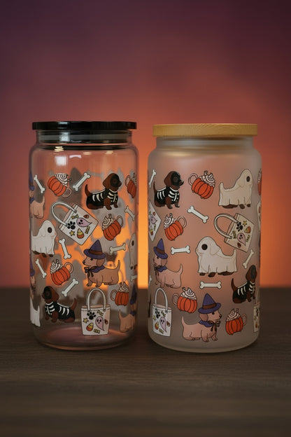Trinkglas - "Spooky Sausages"