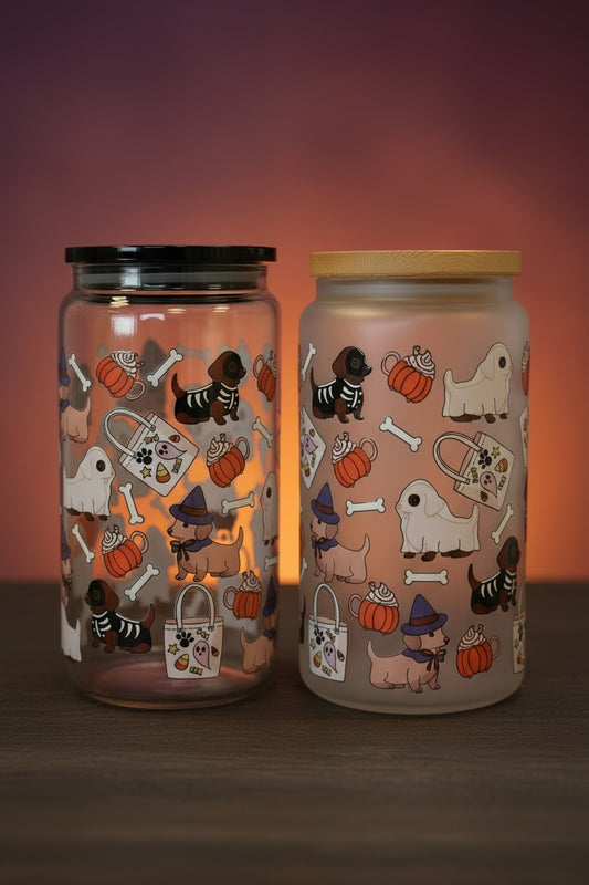 Trinkglas - "Spooky Sausages"