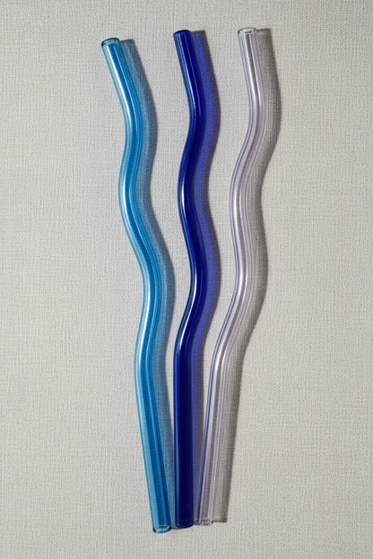 Glasstrohhalm - Clear Wave