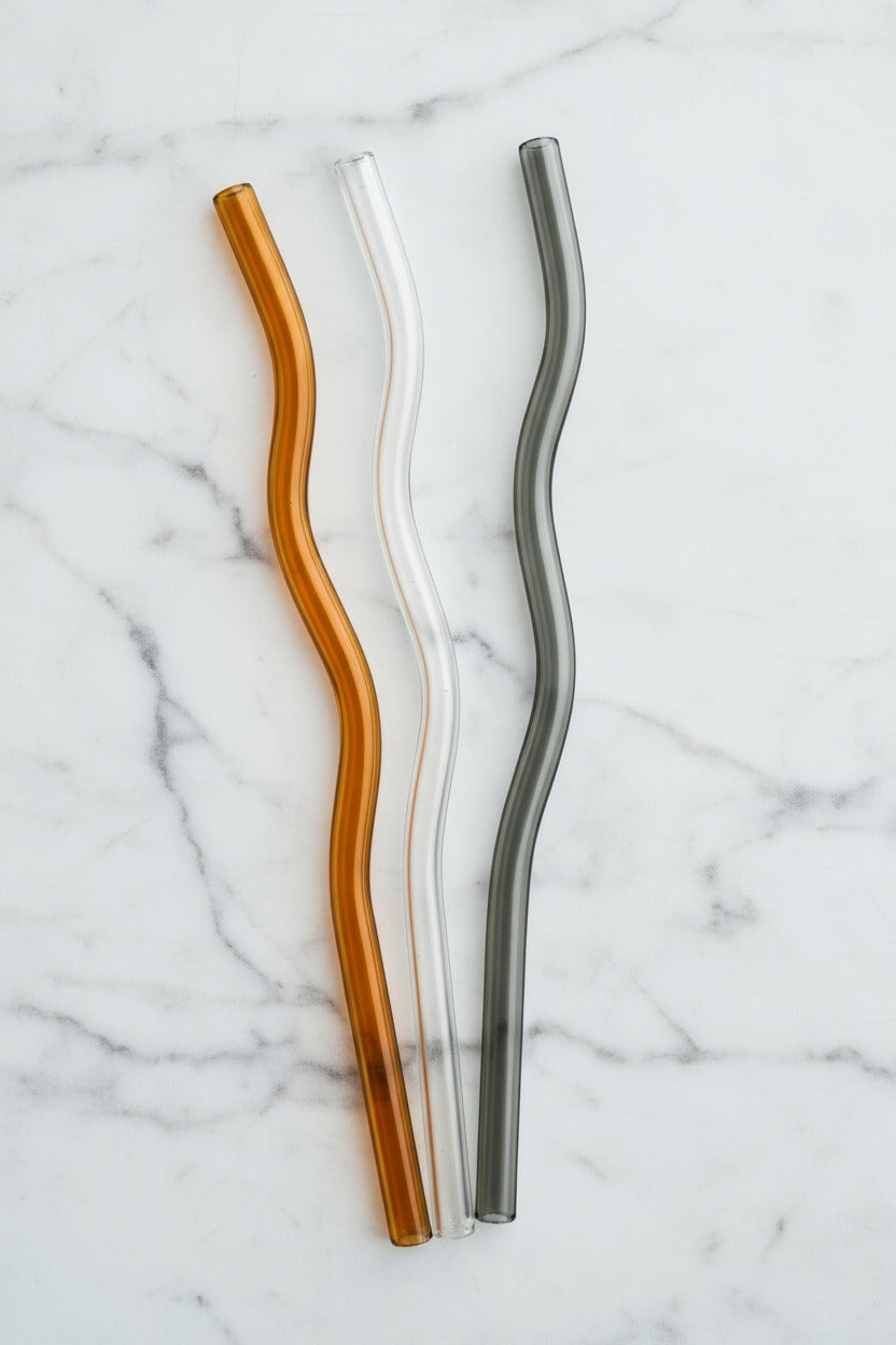 Glasstrohhalm - Clear Wave