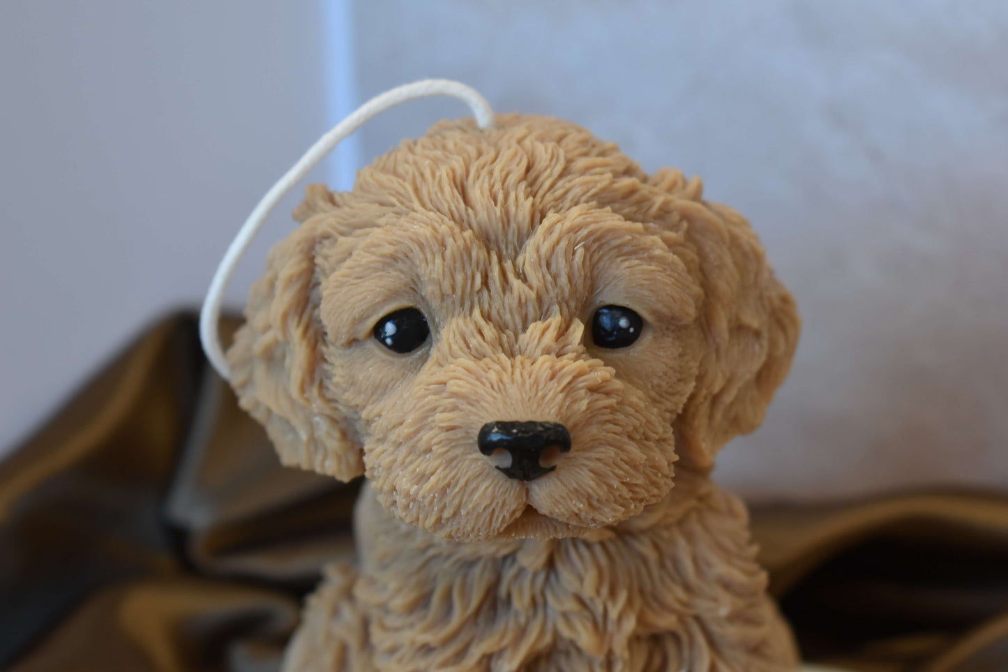Rapeseed wax candle "Puppy Love XL" - Cockapoo