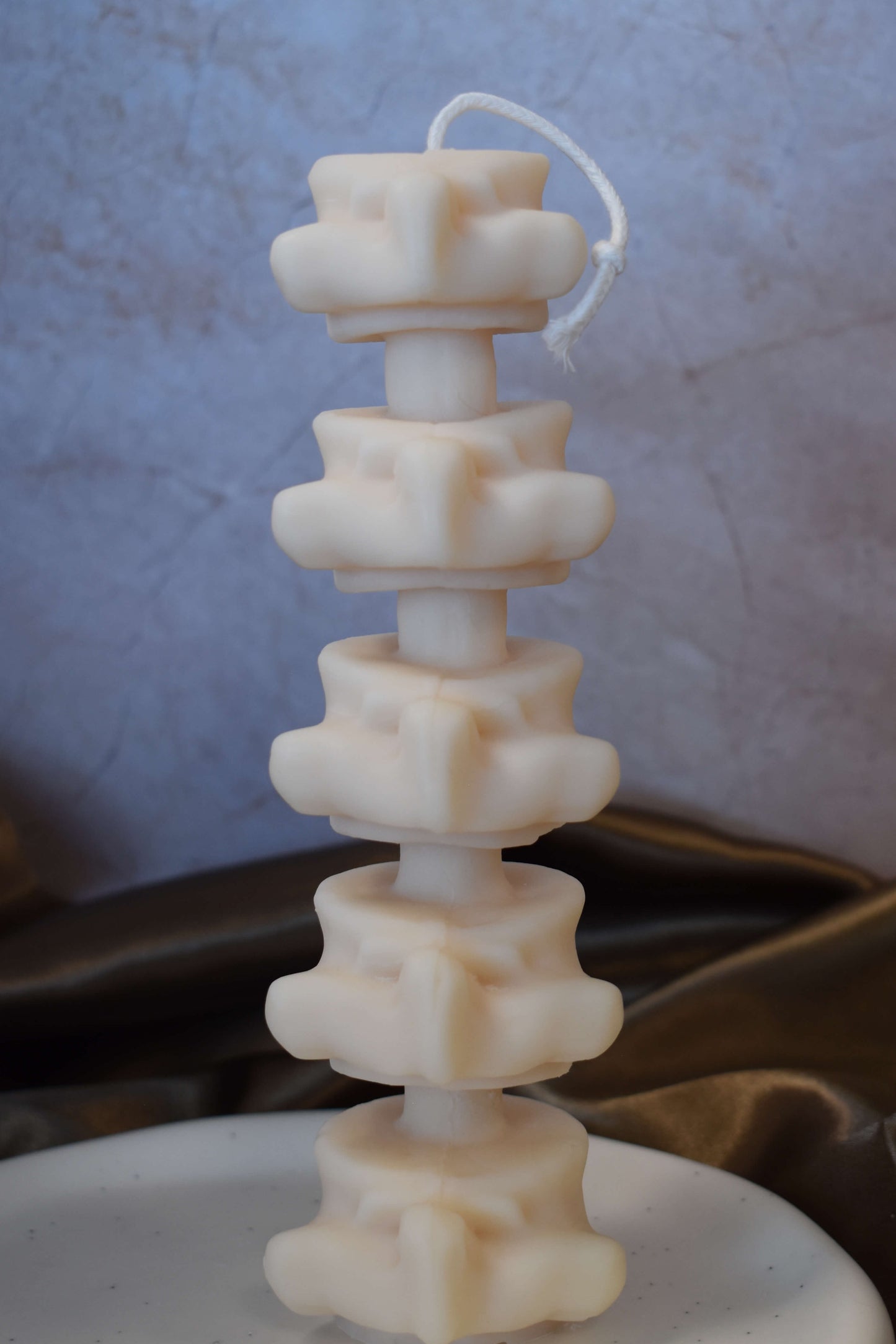 Rapswachskerze "Spine Art"