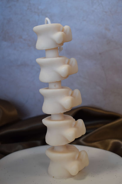 Rapswachskerze "Spine Art"