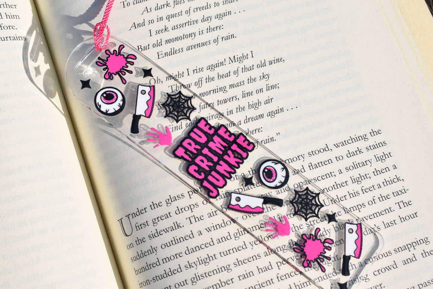 Acrylic Bookmark - Killer Chapter