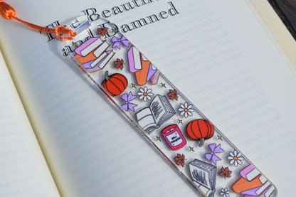 Lesezeichen Acryl - Cozy Autumn