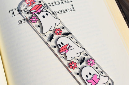 Acrylic Bookmark - Bookish Boo