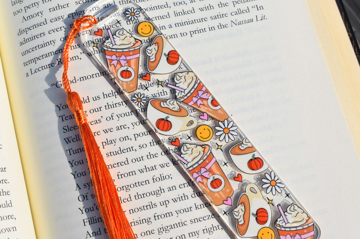 Lesezeichen Acryl - Autumn Coffee Club