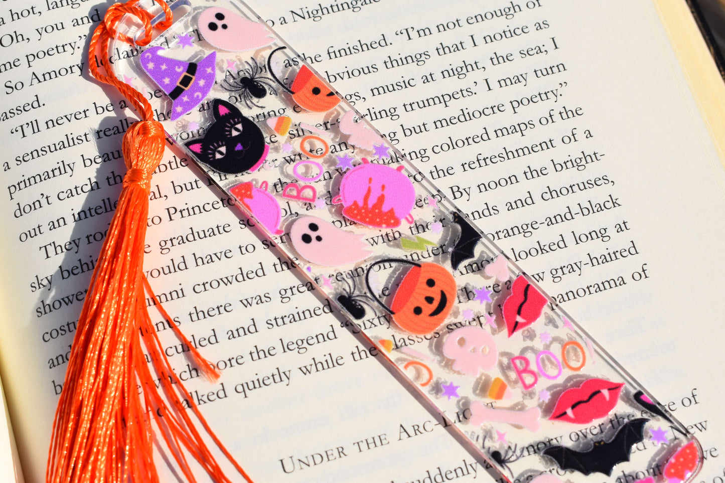 Acrylic Bookmark - Trick or Treat