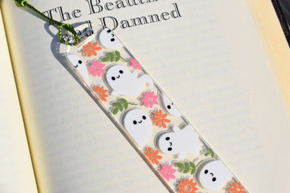 Lesezeichen Acryl - Spooky Blossom