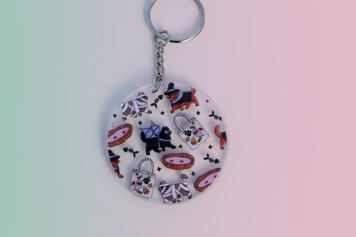 Acrylic Keychain - Spirit Tail