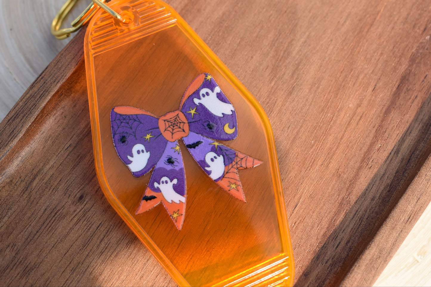 Keychain - Spooky Bow