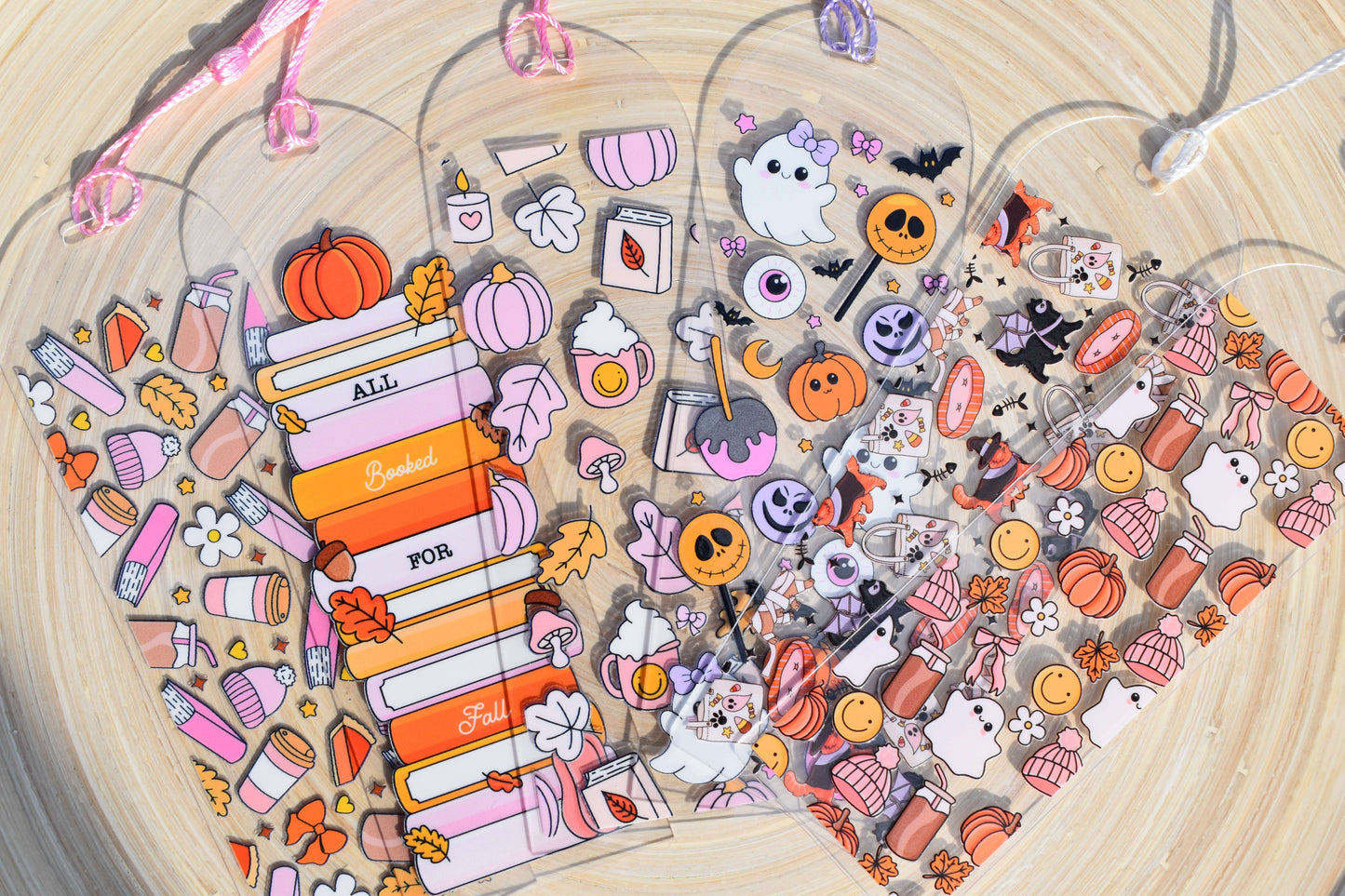 Lesezeichen Acryl - All Booked for Fall