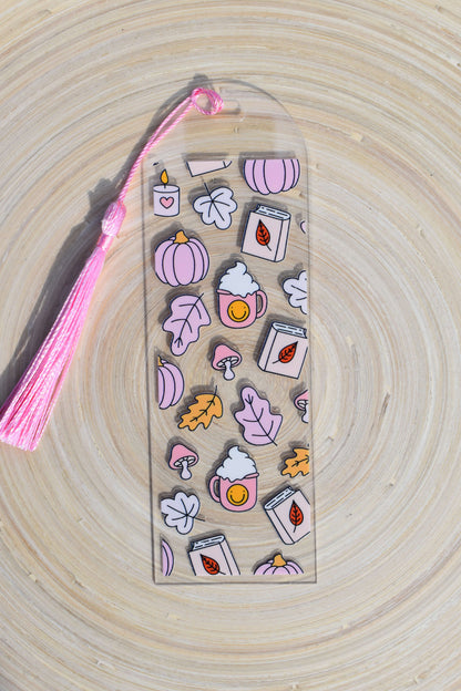 Lesezeichen Acryl - Cozy Autumn Vibes