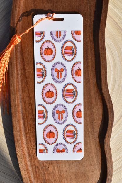 Bookmark Acrylic Solid - Pumpkin Tales