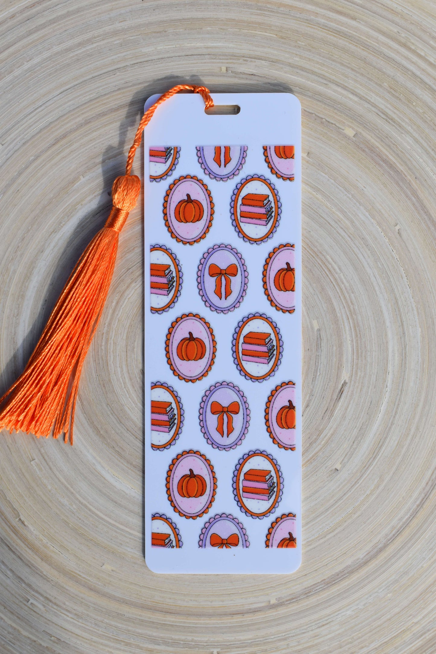 Bookmark Acrylic Solid - Pumpkin Tales