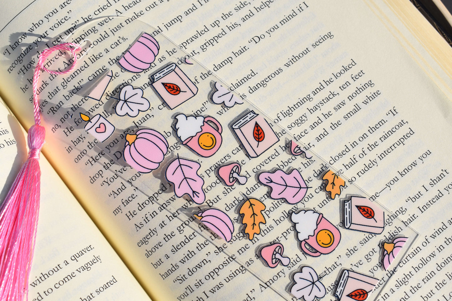 Lesezeichen Acryl - Cozy Autumn Vibes