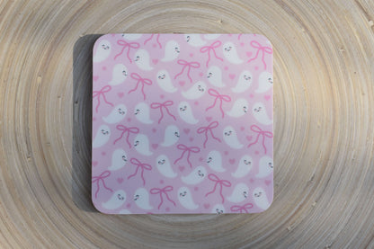 Untersetzer - Pink Boo